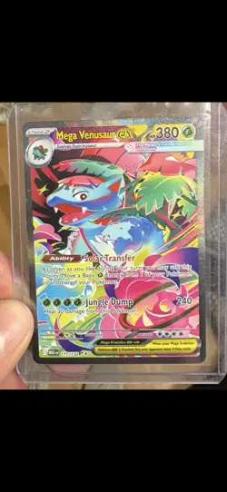 2025 Pokemon Mega Evolution Venusaur ex Special Illustration Rare #177/132 - Image 1