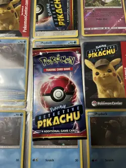 POKEMON TCG DETECTIVE PIKACHU SEALED BOOSTER PACK BRAND NEW - Image 1