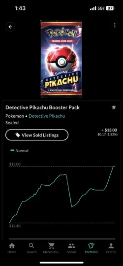 POKEMON TCG DETECTIVE PIKACHU SEALED BOOSTER PACK BRAND NEW - Image 3