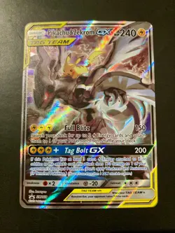 Pokemon TCG: Pikachu & Zekrom GX Promo Sun & Moon SM168 - Image 1