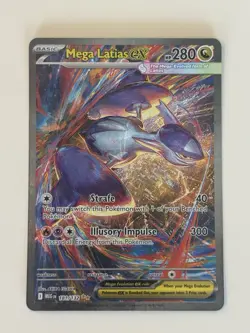 Mega Latias EX SIR 181/132 Mega Evolution English Pokemon TCG Pack Fresh NM - Image 1