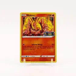 Moltres - SWSH185 Brilliant Stars Pre Release Stamped Promo Pokemon - NM - Image 1
