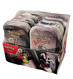 Pokemon TCG Black Bolt & White Flare Unova Unsealed 8 Mini Tin Display New QTY - Image 1