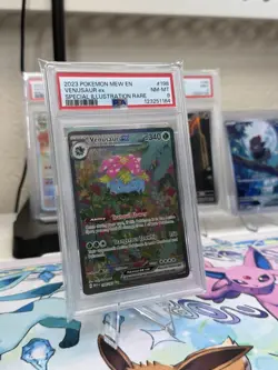 2023 Pokemon Venusaur Ex SIR #198 PSA 8 NM-MT Scarlet & Violet - Image 1