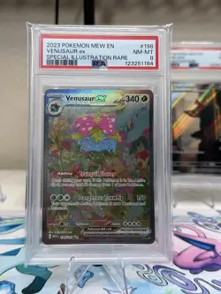 2023 Pokemon Venusaur Ex SIR #198 PSA 8 NM-MT Scarlet & Violet - Image 2