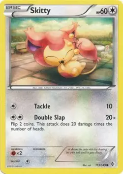4x NM-Mint Skitty - 113/149 - Common Pokemon Boundaries Crossed - Image 1