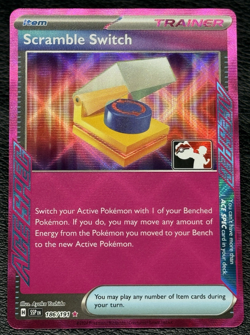 Scramble Switch - Prize Pack Series 7 - Play! Stamped ACE SPEC - Pokemon TCG NM - Image 1