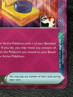 Scramble Switch - Prize Pack Series 7 - Play! Stamped ACE SPEC - Pokemon TCG NM - Image 4