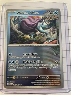 Pokemon TCG Walking Wake Reverse Holo Twilight Masquerade Card 063/167 - Image 1