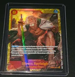 Silvers Rayleigh OP08-118 SEC Secret Rare (PRB-02) - One Piece Card Game - Image 1
