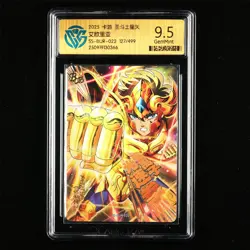 CCG GemMint 9.5 2025 KAYOU Saint Seiya CCG Card SS-BUR-022 Aiolia 127/499 - Image 2