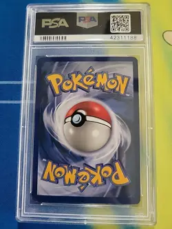 1999 Holo Rare Raichu 14/62 Fossil Pokemon Card 1st Edition Psa 7 - Image 2