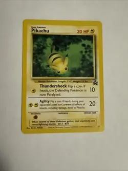 Pokemon Pikachu TCG Black Star Promos Card 27 Regular Promo - Image 1