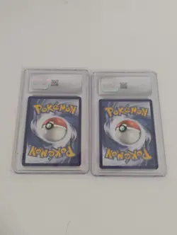 Pokemon Lunatone Galarian Gallery/Milotic Full Art CGC Graded Holo Cards - Image 4