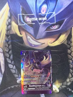 BeelStarmon ACE EX7-059 Super Rare Digimon Card Game English NM - Image 1