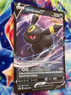 Umbreon V SWSH203 SWSH: Sword & Shield Promo Cards Holo - Image 2