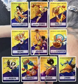 One Piece Card Lakers x One Piece Crossover DIY Cards Anime Textured Set Sealed - Image 1