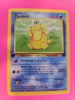 Psyduck 1st Edition Team Rocket Pokemon Card WOTC NM - Image 1