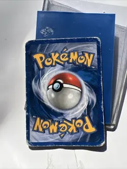 Damaged Gold Star Mewtwo Pokemon Card - Image 4