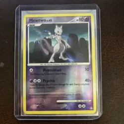 Pokemon Mewtwo TCG Reverse Holo Rare Card 11/146 Legends Awakened - Image 1