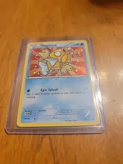 Pokemon TCG Shiny Magikarp Black Star Promo Card XY143 - Image 2