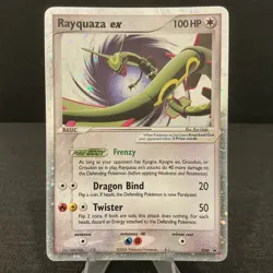 Rayquaza ex 039 Black Star Promo Holo 2006 Pokemon TCG Card - Played Condition - Image 1
