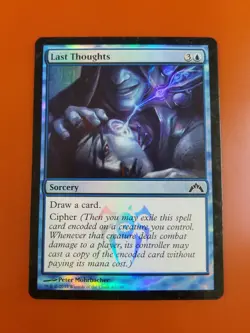 1x Last Thoughts | FOIL | Gatecrash | MTG Magic Cards - Image 3