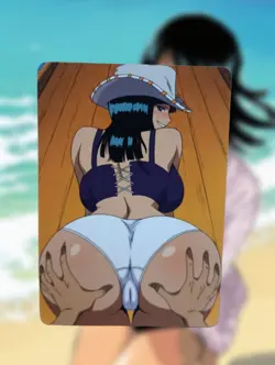 Nico Robin One Piece Anime Waifu Sexy Goddess Doujin Hentai Lewd Card - Image 1
