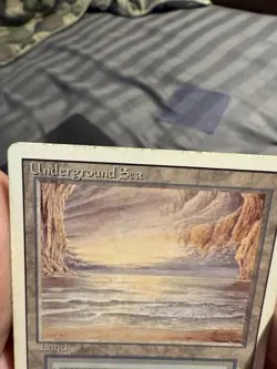 Magic the Gathering Underground Sea Revised Edition Dual Land - Image 2