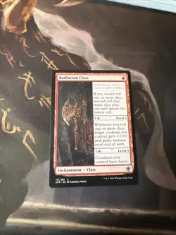 Barbarian Class Adventures in the Forgotten Realms Regular Mtg Nm - Image 1