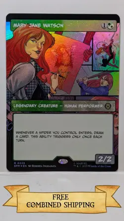 Mary Jane Watson (Borderless) Marvel's Spider-Man Foil - Image 1