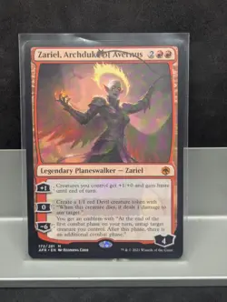 Zariel, Archduke of Avernus X1 LP Adventures in the Forgotten Realms MTG - Image 1