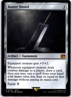 Buster Sword Final Fantasy Regular - Image 1