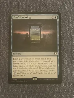 DDcards 🇨🇦MTG Magic The Gathering Commander Masters Day’s Undoing - Image 1