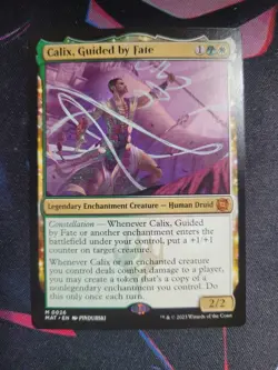 MTG Calix, Guided by Fate March of the Machine: The Aftermath 0026 NM Mythic - Image 1
