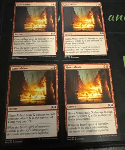 Gates Ablaze X4 Ravnica Allegiance Magic the Gathering MTG - Image 1