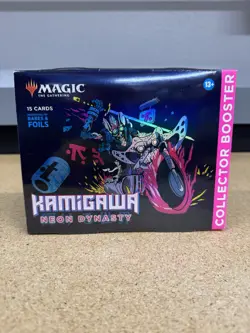 Magic The Gathering Kamigawa Neon Dynasty Collector Booster 1 Pack - Image 1