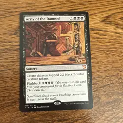 1x Army of the Damned (113) Commander 2018 NM MTG Magic the Gathering x1 MKE - Image 1