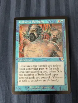 Collective Restraint - Invasion Rare - MTG - Magic the Gathering LP - Image 1