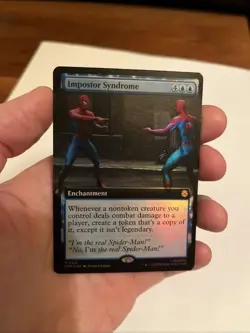 Impostor Syndrome 251 (Extended Art) Mythic MTG Spider-Man FOIL NM/M - Image 1