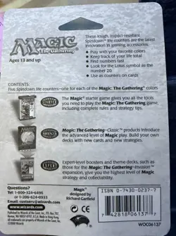 Rare Magic the Gathering Spindown Life Counters 5 pack (Beatdown Lotus) - Image 2
