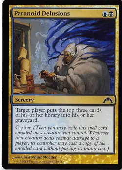 Paranoid Delusions *FOIL Common* Magic MtG x1 Gatecrash SP - Image 1