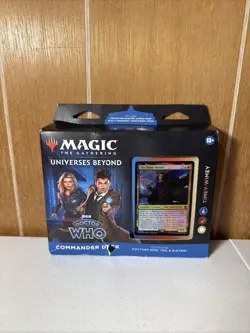 Magic the Gathering Timey Wimey Commander Deck Dr Who Ships Fast New - Image 1