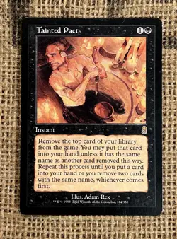 MTG- Tainted Pact- Odyssey LP - Image 1