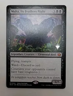 Maha, Its Feathers Night Promo Pack Bloomburrow (0100) NM Magic The Gathering - Image 1