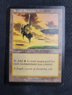Serra's Sanctum Urza's Saga Regular NM - Image 1