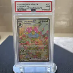 2023 Pokemon TCG 151 Venusaur ex Special Illustration Rare 198/165 PSA 9 - Image 1