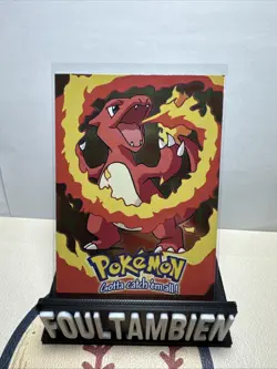 Charmeleon [Foil] #E5 Pokemon 1999 Topps Movie Evolution LP - Image 1