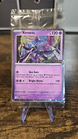 Xerneas 064/132 Best Buy Stamped Promo - Pokemon TCG Mega Evolutions Sealed - Image 1