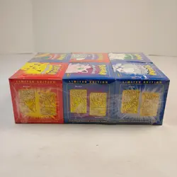 Burger King 1999 Pokemon 23K Gold Plated Complete SEALED Set of Six - Brand New - Image 4